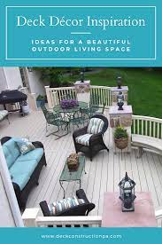 Deck Decor Inspiration Deck Decorating Beautiful Outdoor Living Spaces Deck