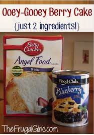 Angel Food Berry Cake 2 Ingredients Angel Food Cake Mix Recipes Dessert Cake Recipes Angel Food Cake Desserts