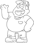 Big city greens zum ausmalen für kinder. Big City Greens Coloring Page