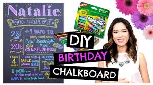 Check spelling or type a new query. Diy 1st Birthday Chalkboard Easy Cheap Youtube