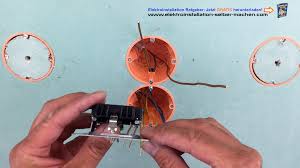 Wie Schalter Steckdose Richtig Anschliessen Schalter Und Steckdosen Steckdosen Elektroinstallation Selber Machen