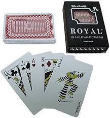 Who wants a common player canvas card. Amazon Com One Red Deck Royal 100 Plastic Playing Cards Star Pattern Toys Games