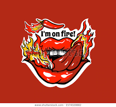 Lips with slim, horrible jaws, teeth, throat and tongues of goblin, gremlin, trolls. Find Mouth Sticking Out Tongue Fire Red Stock Images In Hd And Millions Of Other Royalty Free Stock Photos Mouth Illustration Red Fire Logo Design Collection