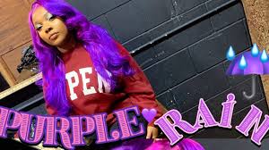 Adore, semi permanent hair colour. Purple Water Color Method Double Dip Ft Adore Violet Gem Purple Rage Aphoralux 613 Hair Youtube