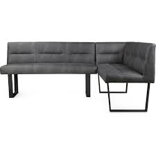 Banquette seating has gained popularity over the past several years, as homes have become more but, what exactly is banquette seating? Fulton Corner Dining Banquette Bench Gray The Design Tap