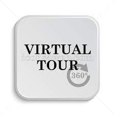 Virtual Tour Icon Design Virtual Tour Button Design In 2021 Icon Design Web Design Icon Web Design Projects