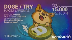 1 doge kaç usd?, dogecoin ne kadar?, doge kaç türk lirası ediyor gibi birçok sorunun cevabı bu sayfada! Bitexen Doge Kullanicilarina 15 000 Exen Dagitacak Koin Bulteni