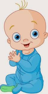 Infant cartoon illustration, cartoon male and female baby. Buah Hati Kliping Sastra Indonesia Literasi Nusantara Bayi Laki Laki Kartun Anak
