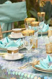 Wedding Theme Table Settings 2210365 Boda De La Sirenita Boda De Aladdin Bodas Turquesa