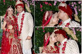 Prince nurula and yuvika chaudhary met in bigg boss, have been dating each other for the last 3 the wedding happened as per hindu traditions and it was attended by several celebrities including. In Pics Prince Narula And Yuvika Chaudhary Look Ethereal At Their Wedding