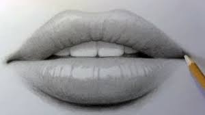 In deze makkelijke tekenles tekenen we een mond met lippen in 3d. Art Intermediair Com