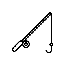 Cut out the shape and use it for coloring, crafts, stencils, and more. Fishing Hook Coloring Page Free Printable Coloring Pages For Kids