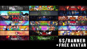 Click on the tournament you want to join; Create You A Youtube Banner Channel Art And Free Avatar By Monicastefane07 Fiverr