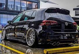Black Beauty Volkswagen Vw Accuair Golfr Ipe7r Innotech Mk7 Mk6 Vwgolf Cars Rstance Nitto Lukey Volkswagen Polo Gti Volkswagen Polo Volkswagen Golf