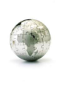 The largest piece (asia) measures 5¾ inches in length. Globe Puzzle Isolated On White Background Aff Puzzle Globe Isolated Background White Ad In 2021 Stock Images Free Globe Background