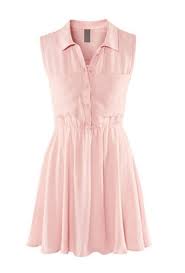 For A Story Dress Angelique Wears Pink Dress Casual Chiffon Dress Short Light Pink Casual Dress