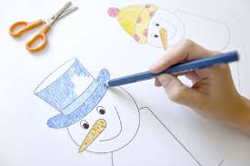 Jetzt einfach passende schablone aussuchen und. Schneemann Fensterbilder Basteln Labbe