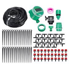 The basic drip irrigation kit for vegetable gardens can water up to 80 plants. Micro Drip Irrigation System Water Timing Drip Irrigation Diy Kit For Flower Beds Vegetable Gardens Alexnld Com