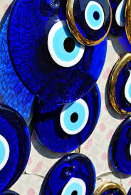 Mavi Boncuk Charms In A Turkish Market Eyes Wallpaper Evil Eye Art Turkish Evil Eye