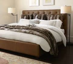 Maybe you would like to learn more about one of these? Diy Headboard Leather Pottery Barn 50 Ideas Leather Headboard Bedroom Leather Bed Headboard Headboards For Beds