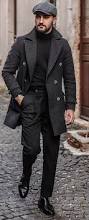 Image result for black funeral dress men