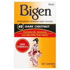 Bigen permanent hair color 59 oriental black, 0.21 oz: Bigen Hair Color Powder 48 Dr Mint Online Pharmacy