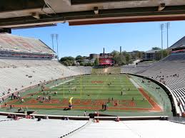 memorial stadium clemson section x1 rateyourseats com