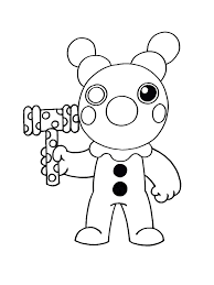 There are 40+ roblox coloring pages for the fan of roblox, you can find the pictures of your favorite characters and draw them with your own colors. Piggy Roblox Coloring Pages Download And Print Piggy Roblox Coloring Pages