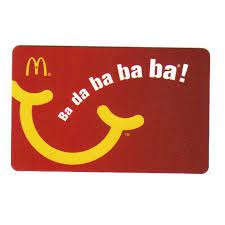 Best dining in jefferson city, missouri: Mcdonald S Ba Da Ba Ba Gift Card 2010 On Ebid Ireland 104149417