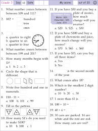 Interactive maths worksheets to help your child. Mental Math Grade 2 Day 12 2nd Grade Math Worksheets Math Pages Mental Math
