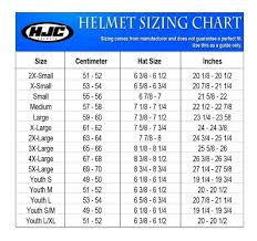 Hjc Motorcycle Helmet Sizing Chart Disrespect1st Com