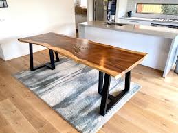 Natural Timber Stone Delivery Sale Live Edge Wood Furniture