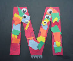 Monster M Early Teacher Letter M Crafts Letter M Activities Preschool Crafts
