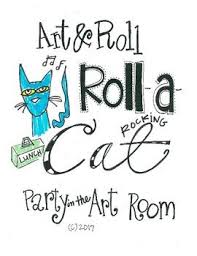 Art Lesson Rocking Cat Emergency Sub Plans Party In The Art Room Hands On Activity That Can Be Easily Added Art Integration Lessons Art Room Art Lessons