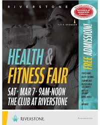 Health And Fitness Fair In Riverstone Sponsored By Muscle Maker Grill Sugar Land Tomorrow Saturday The 7th At The Club At Riverstone C In 2020 Muscle Grilling Health