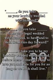 Vows For Civil Weddings Wedding Picture Ideas And Videos Wedding Vows Vows Civil Wedding