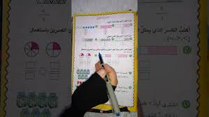 يكون الكسر حوالي 1/2 إذا كان البسط قريبًا من نصف المقام Ø£ÙƒØªØ¨ Ø§Ù„ÙƒØ³Ø± Ø§Ù„Ø°ÙŠ ÙŠÙ…Ø«Ù„ Ø§Ù„Ø¬Ø²Ø¡ Ø§Ù„Ù…Ù„ÙˆÙ† Ø£Ù…ÙŠØ±Ø© Ø§Ù„Ø¬Ø¨ÙˆØ±ÙŠ Ø§Ù„Ø§Ø®ØªØ¨Ø§Ø± Ø§Ù„Ù‚Ø¨Ù„ÙŠ Ø§Ù„Ø±ÙŠØ§Ø¶ÙŠØ§Øª Ø±Ø§Ø¨Ø¹ Ø§Ø¨ØªØ¯Ø§Ø¦ÙŠ Ø§Ù„Ù…Ù†Ù‡Ø¬ Ø§Ù„Ø¹Ø±Ø§Ù‚ÙŠ