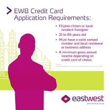 Make sure that all the information you provide on these forms is accurate. Eastwest Bank For Any Type Of Eastwest Credit Cards The Standard Requirements Apply For More Details Visit Http Www Eastwestbanker Com Info Ewcc Afnow Asp Facebook