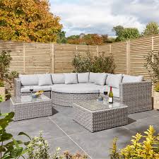 Marbella Multi Function Rattan Garden Furniture Set