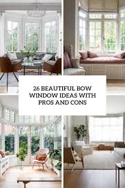 Bow window treatment ideas pictures. 26 Beautiful Bow Window Ideas With Pros And Cons Shelterness