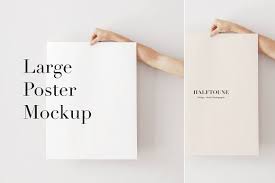 Mockup Poster A Paper 4x5 4x3 Ratio Poster Mockup Photography Mockup Print Mockup