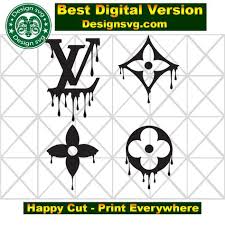 Louis Vuitton Svg Lv Bundle Brand Logo Svg Louis Vuitton Pattern Cricut File Digital Download By Bibishop Louis Vuitton Pattern Sticker Art Diy Canvas Art