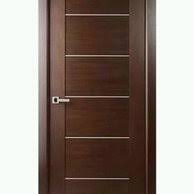 Pintu kayu jati double model klasik. Daun Pintu Minimalis Rangka Kayu Mahoni Double Triplek Finihing Hpl