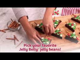 If so, you'll love these ideas! Holiday Idea How To Make Christmas Tree Brownies With Jelly Belly Jelly Beans Youtube