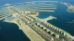 The golden mile residences benefit from an extensive range of services provided by the neighbouring palm hotel. Aerial Golden Mile Palm Jumeirah Dubai Video By C Spotmatik Stock Footage 51690755