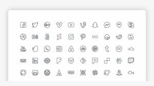 Black social media icons transparent background. Social Media Icons Black Png Images Free Transparent Social Media Icons Black Download Kindpng