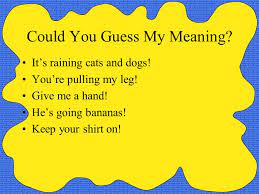 Idiomatic Expressions Ppt Video Online Download