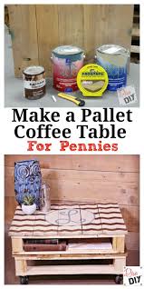 An sofa tabble/coffee table made of only pallets. Pin On Projects To Try