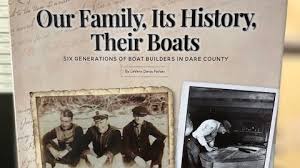 Outer Banks author LaVern Davis Parker signing at Downtown Books during  Manteo First Friday