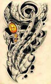 Where can i get a biomechanical tattoo on my chest? Sketches For New Tattoos Biomechanical Tattoo Design Biomechanical Tattoo Bio Organic Tattoo
